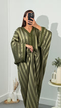 Gandoura jawhara vert kaki